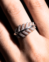 Eklavya Celeste Leaf Ring — catalog image 1