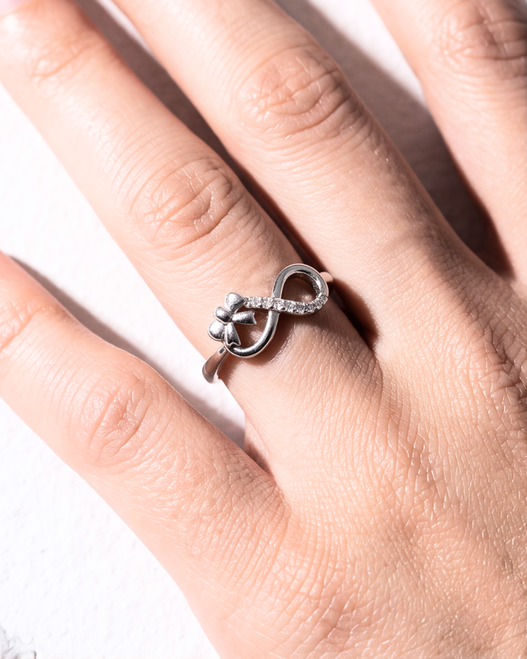The Everlyn Infinity Ring