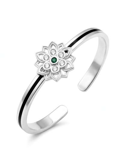 Aurelia Heart Open Cuff Bracelet