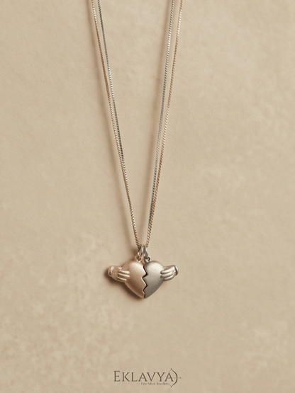 Dualtone Heart Pendant