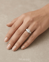Eklavya Aspect Three Stone Ring — catalog image 4