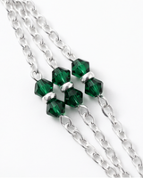 Eklavya Emerald Cascade Layered Bracelet — catalog image 4