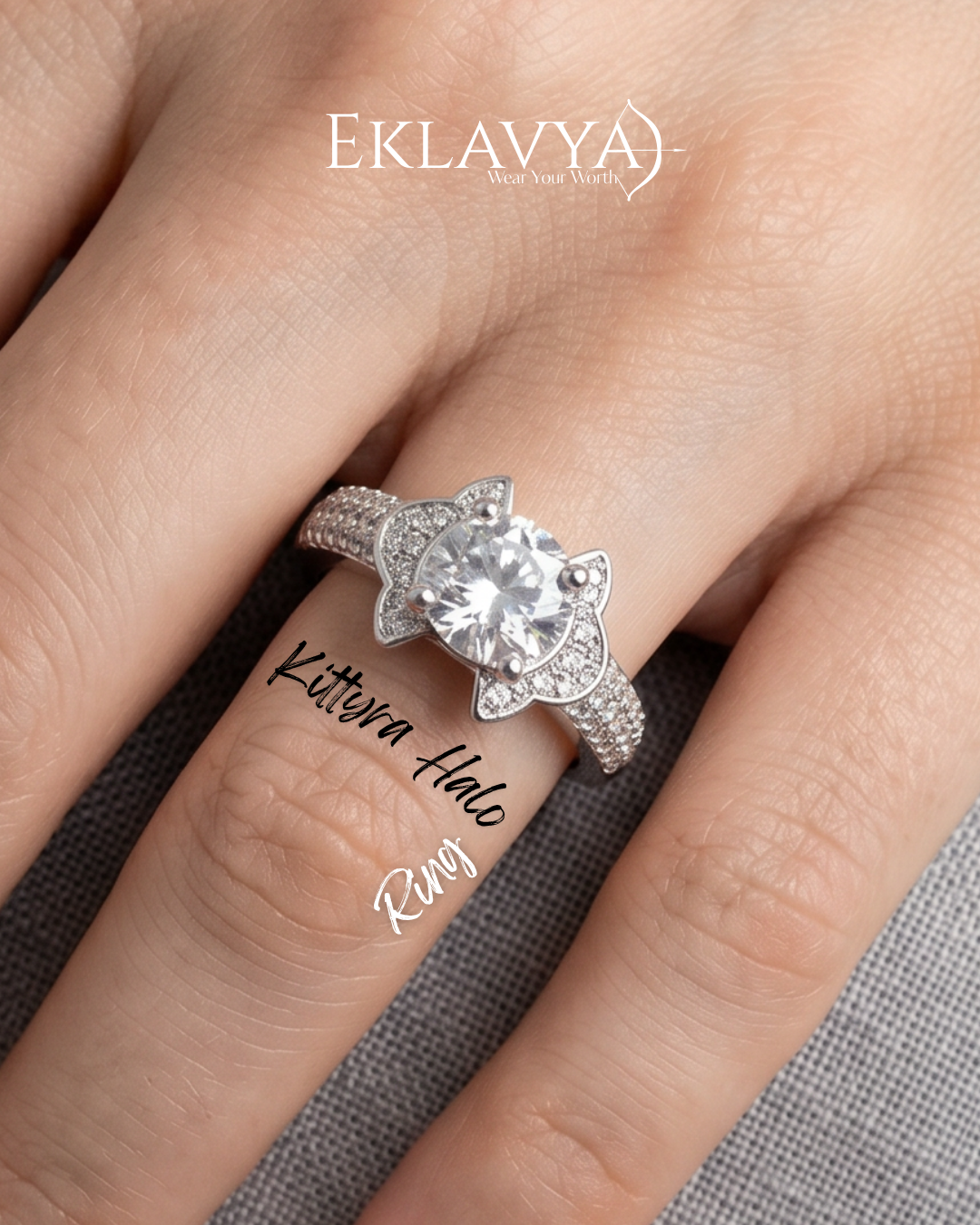 Kittyra Halo Ring