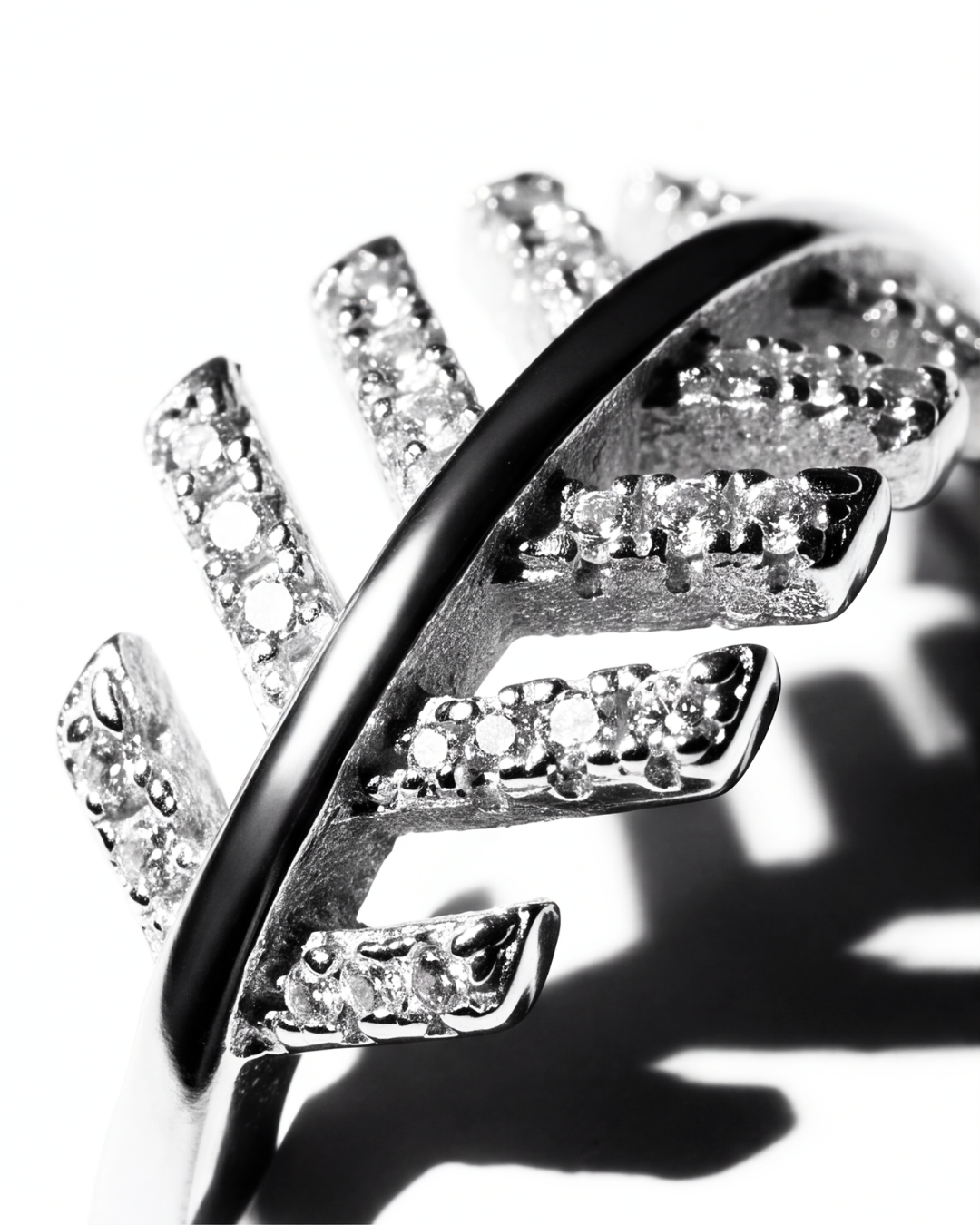 Eklavya Celeste Leaf Ring — catalog image 3