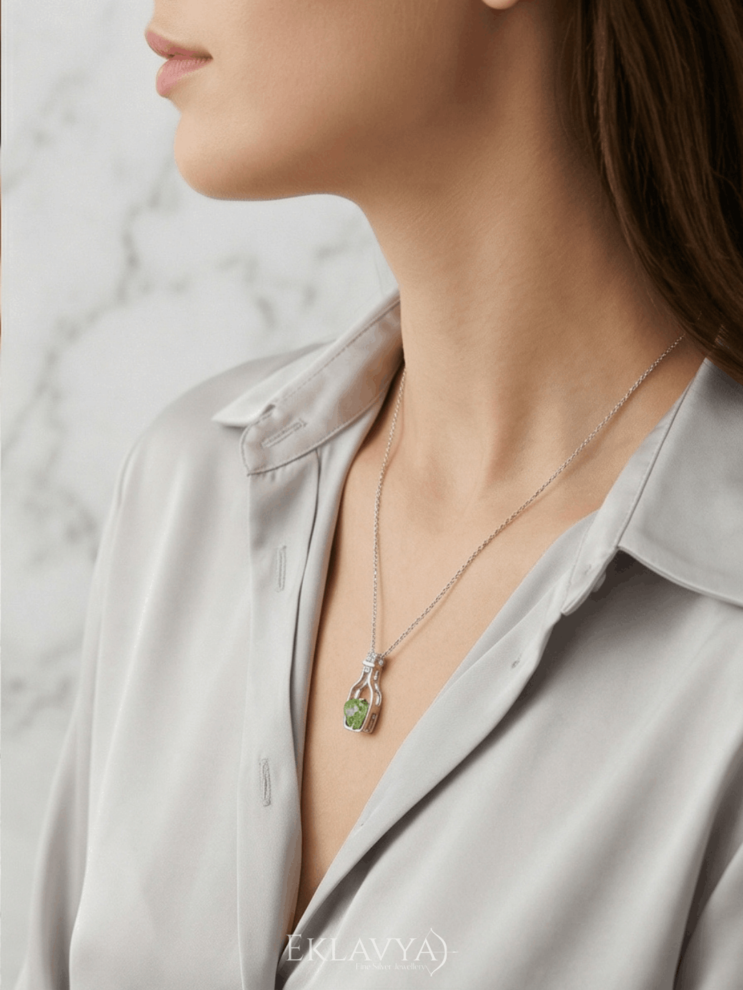 Bottle Heart Pendant