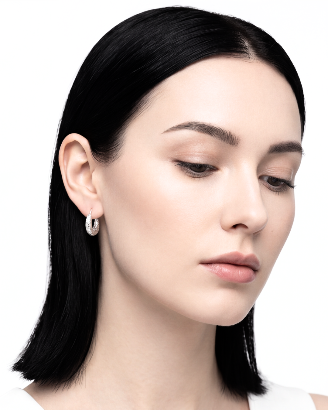 Florenza Textured Baali Hoops
