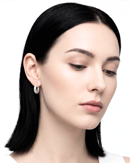 Florenza Textured Baali Hoops