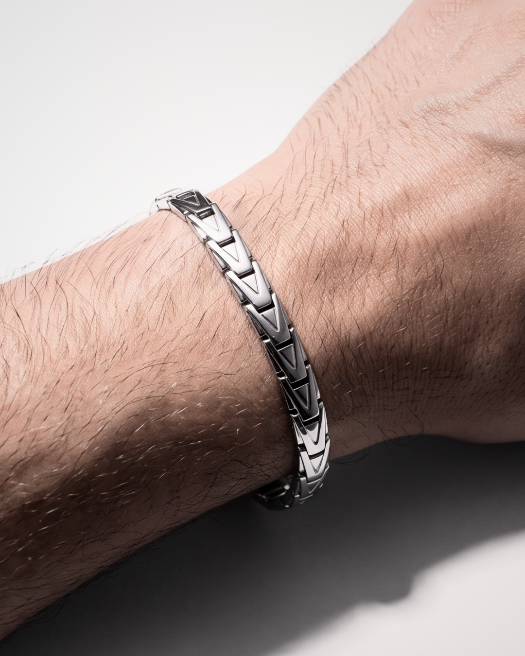 Eklavya Men's V-Edge Bracelet — catalog image 1