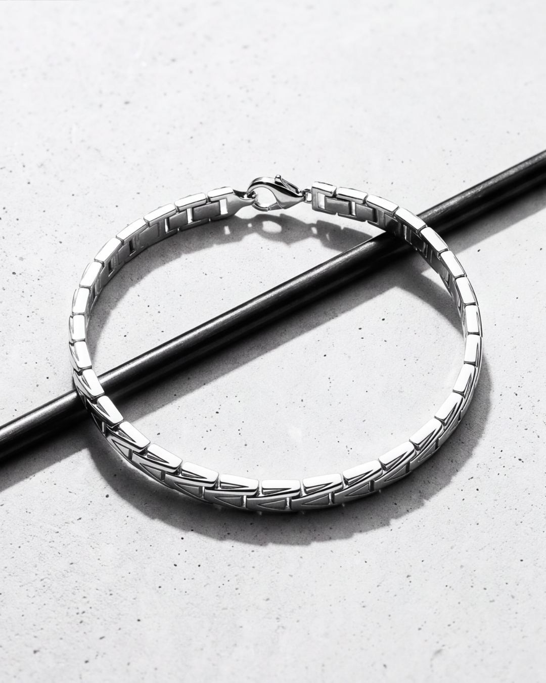 Eklavya Men's V-Edge Bracelet — catalog image 2