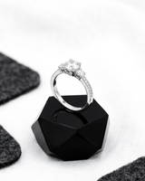 Aureline Grace Heart Ring in 925 sterling silver