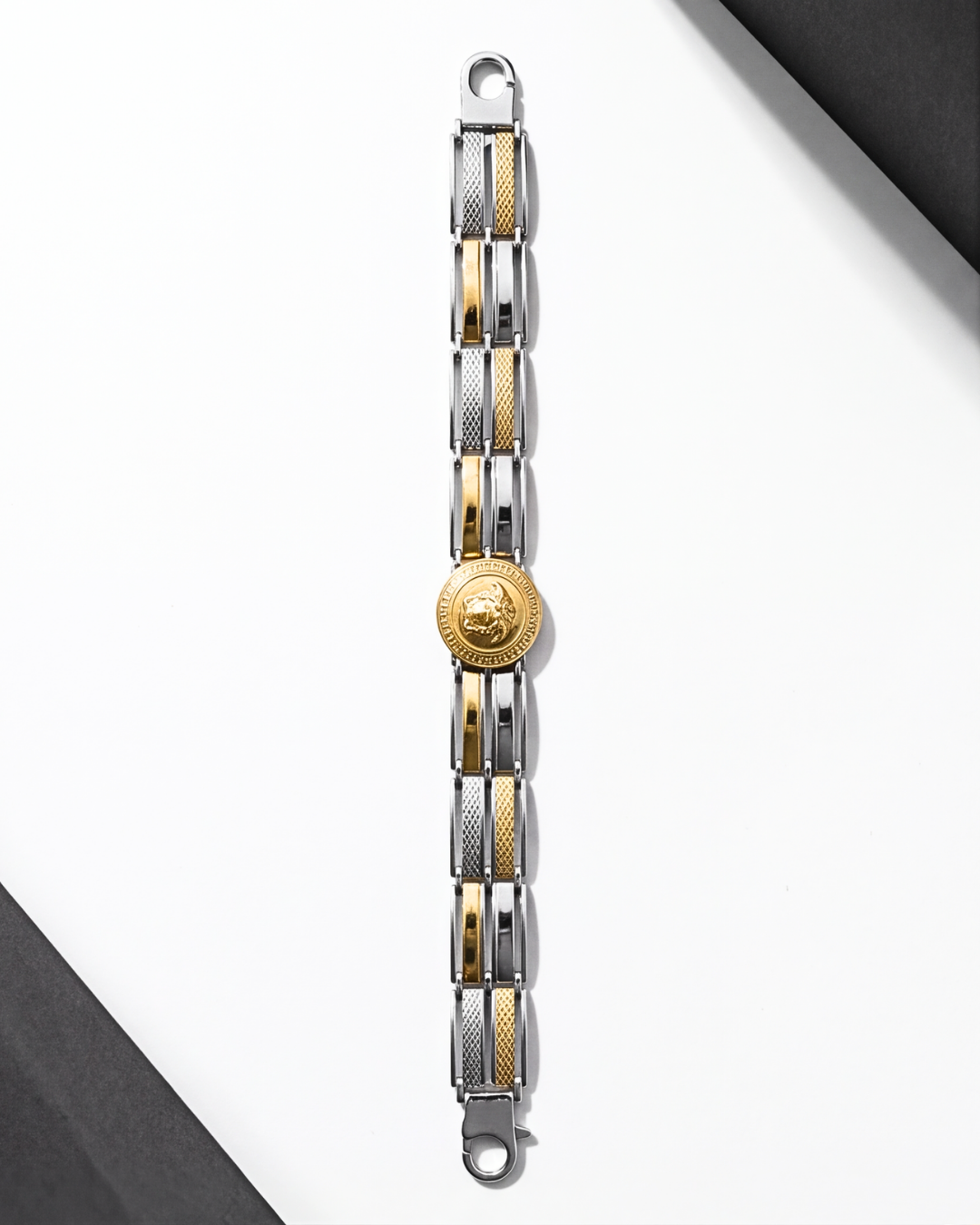 Eklavya Men's Roman Medallion Bracelet — catalog image 2