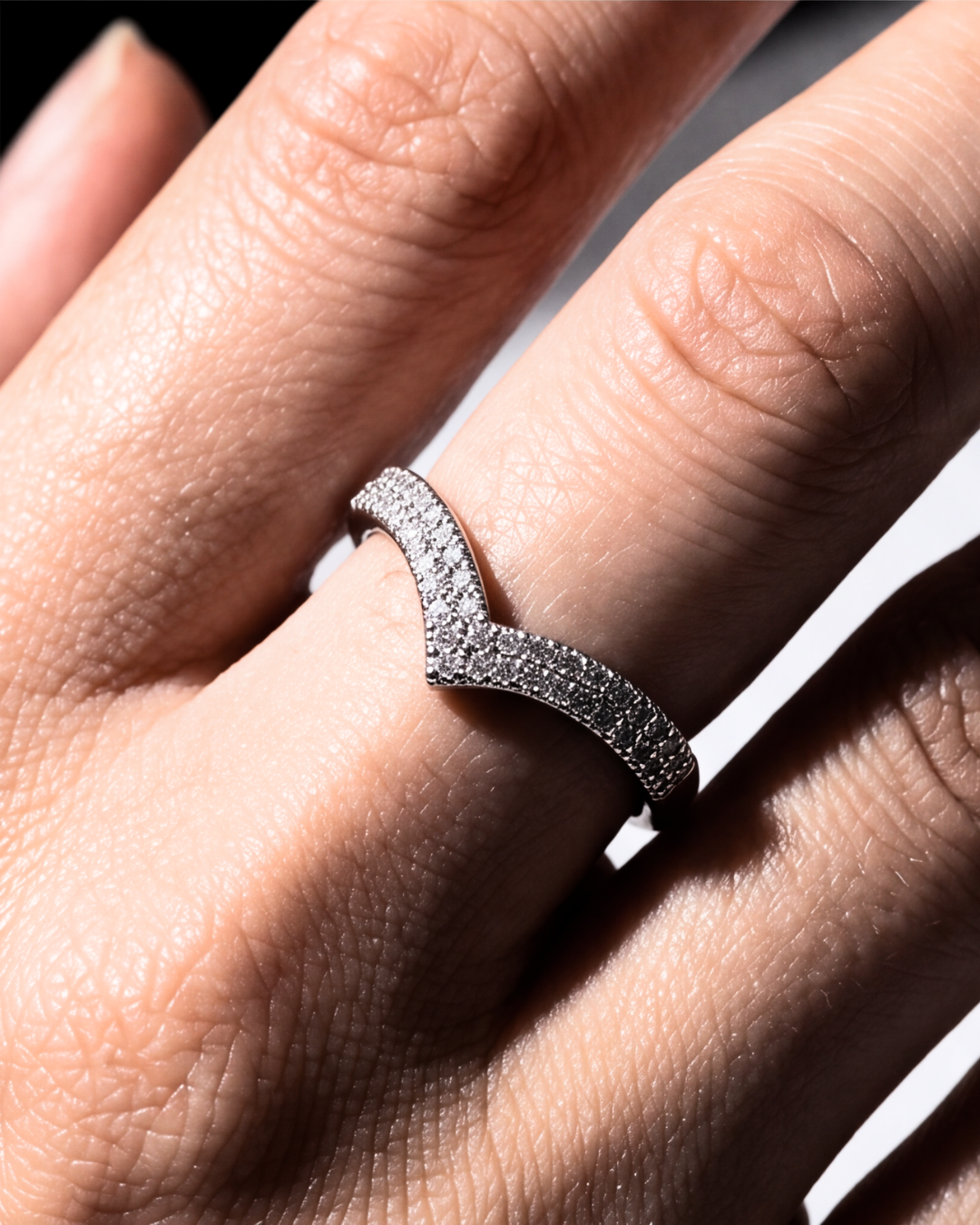 The Veyra Pavé Ring
