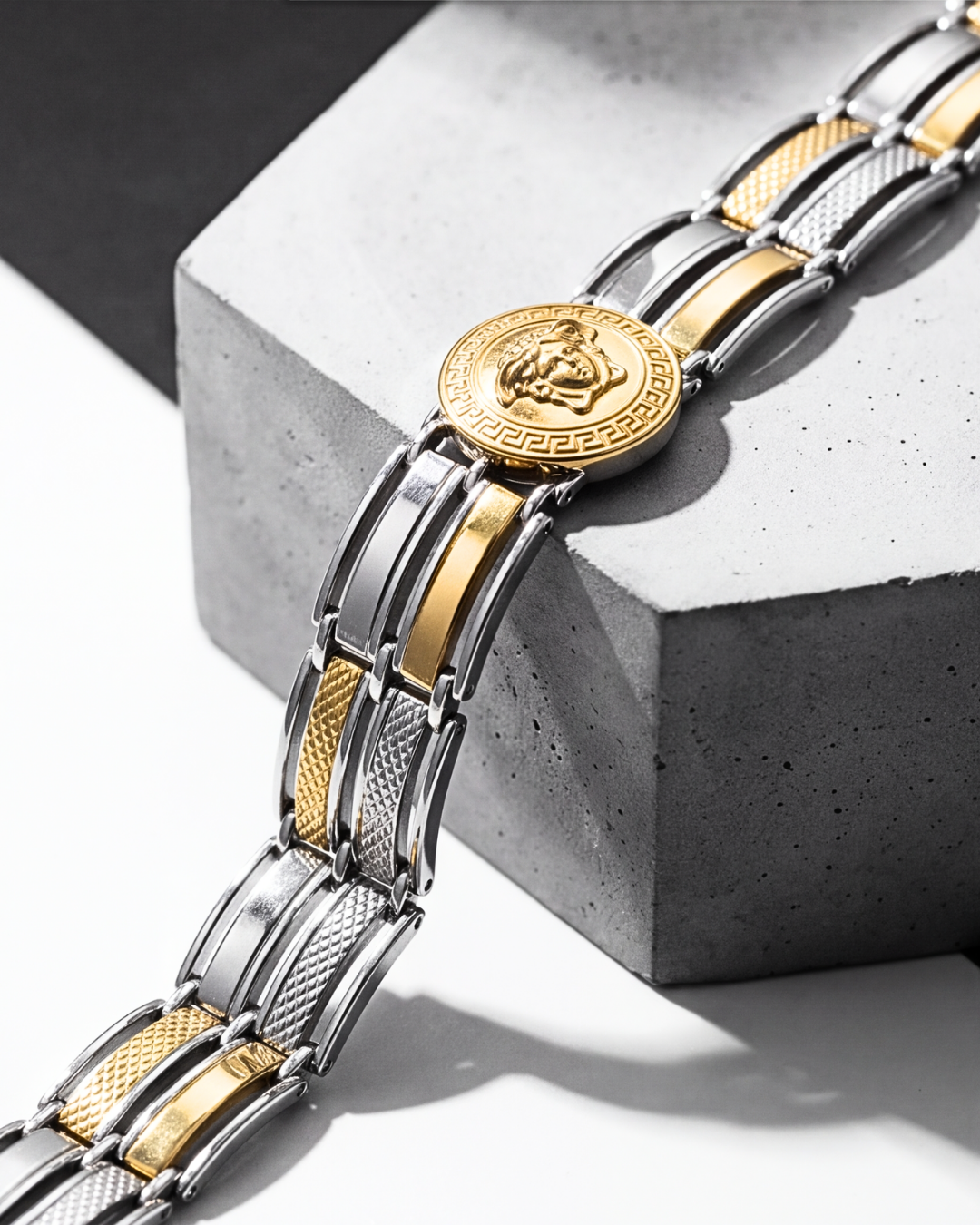 Eklavya Men's Roman Medallion Bracelet — catalog image 5