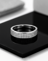 Eklavya Luneva Pavé Band Ring — catalog image 3