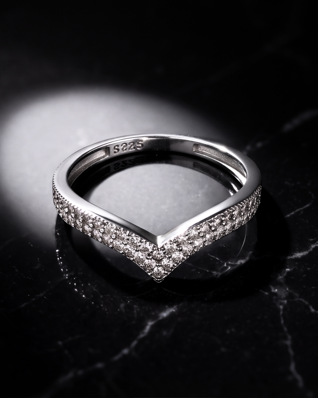 The Veyra Pavé Ring