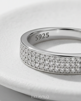 Eklavya Luneva Pavé Band Ring — catalog image 5