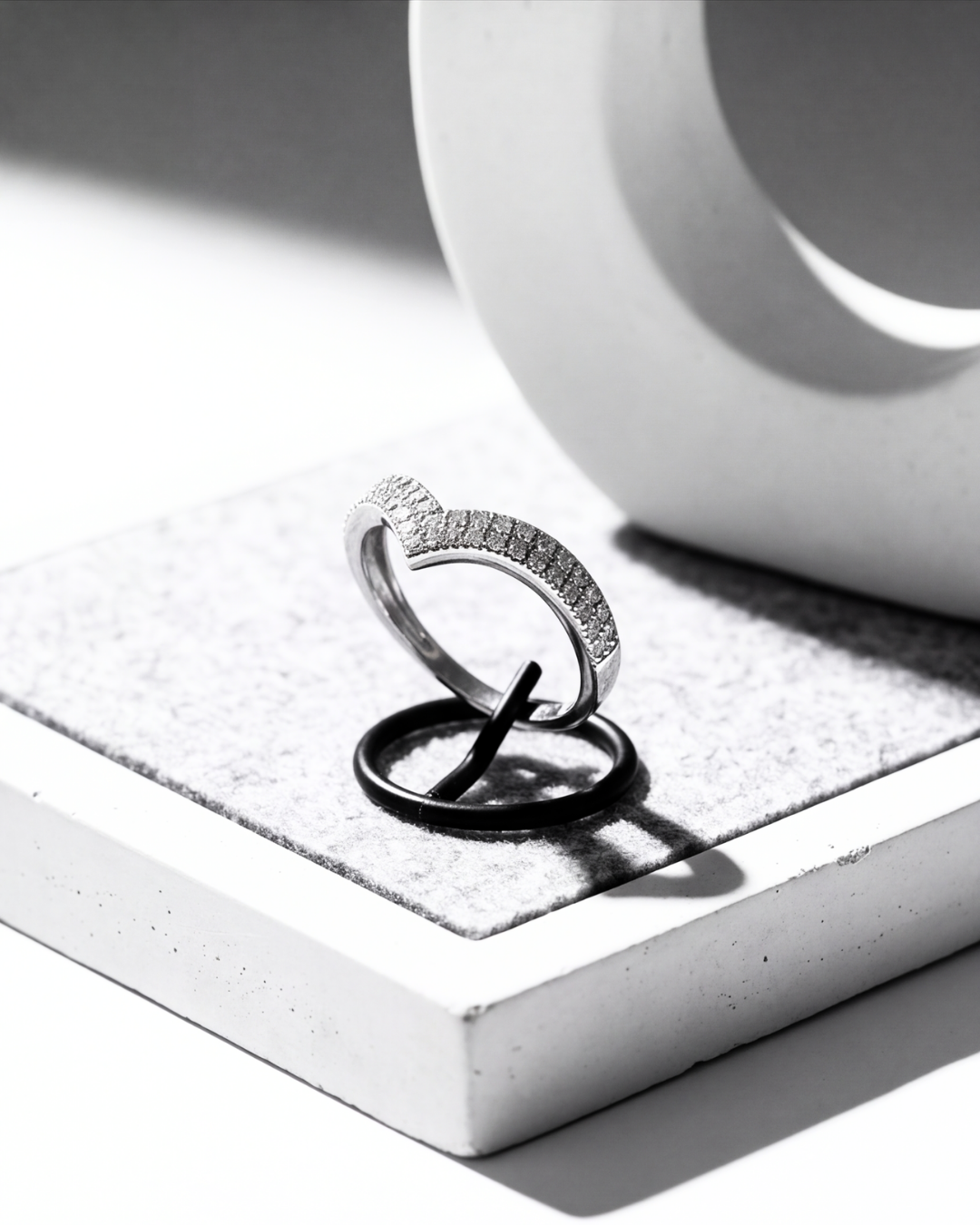 The Veyra Pavé Ring