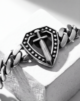 Eklavya Men's Shield Link Bracelet — catalog image 2