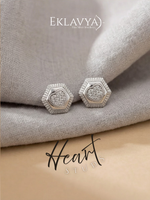 HexHeart Studs