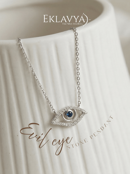 Evil Eye Stone Pendant