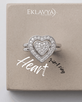 2-in-1 Heart Ring (1 of 1)