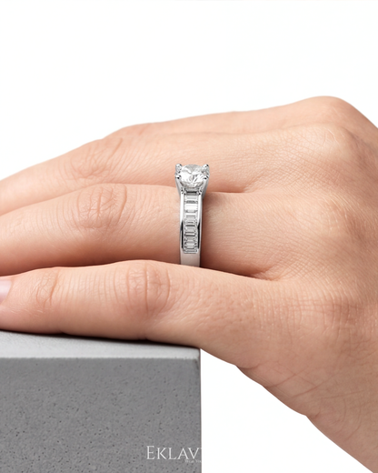 Luméra Baguette Solitaire Ring