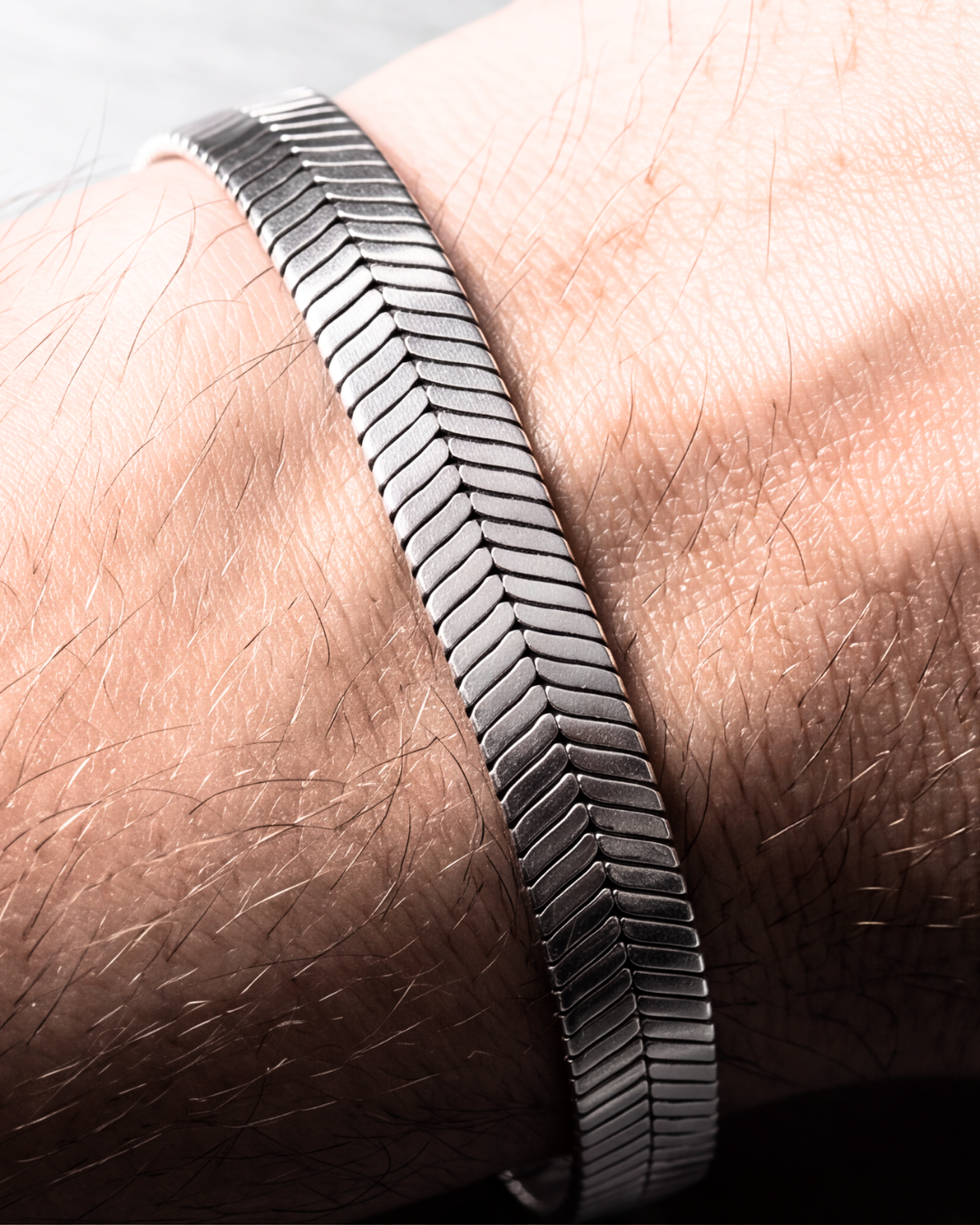 Eklavya Men's Herringbone Bracelet — catalog image 3