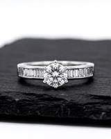 Eklavya Lumera Baguette Solitaire Ring — catalog image 3
