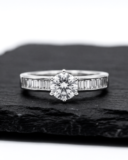 Luméra Baguette Solitaire Ring