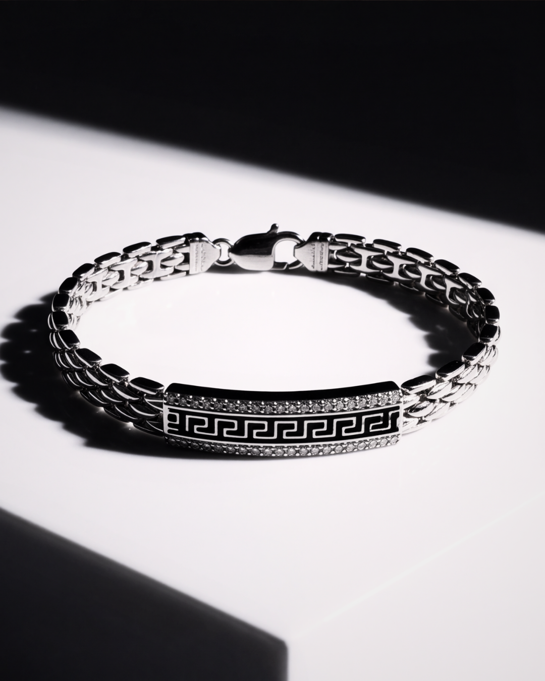 Eklavya Men's Imperial Greek Bracelet — catalog image 2