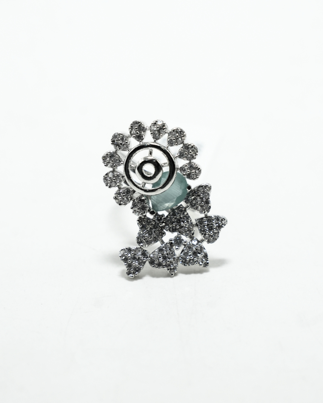 Floral Halo Ring [1-of-1]