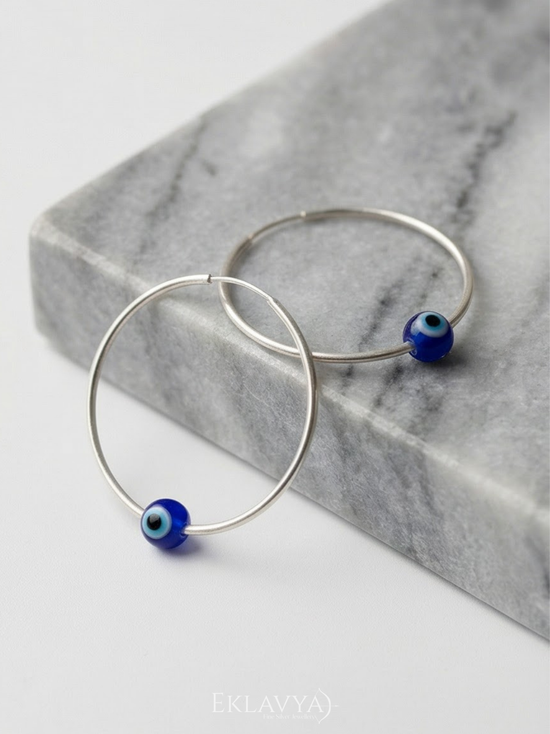 Evil Eye Hoops