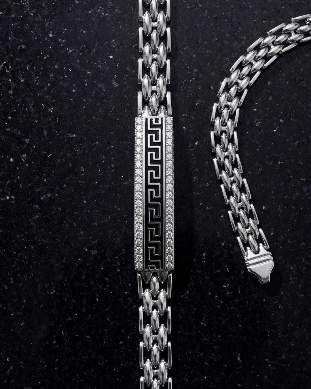 Eklavya Men's Imperial Greek Bracelet — catalog image 5
