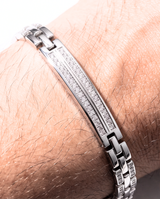 Eklavya Men's Luxe Pavé Link Bracelet — catalog image 1