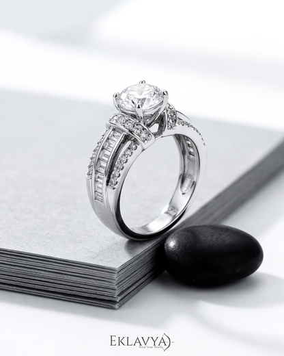 Imperia Crown Solitaire Ring