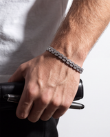 Eklavya Men's Royal Pavé Link Bracelet — catalog image 3