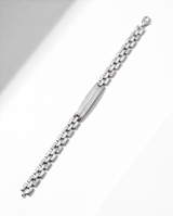 Eklavya Men's Luxe Pavé Link Bracelet — catalog image 5