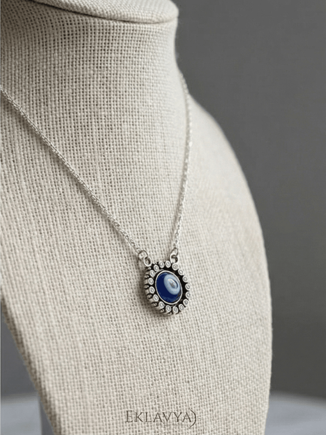 Evil Eye Circular Pendant