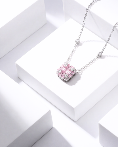 The Roselle Pink Pendant