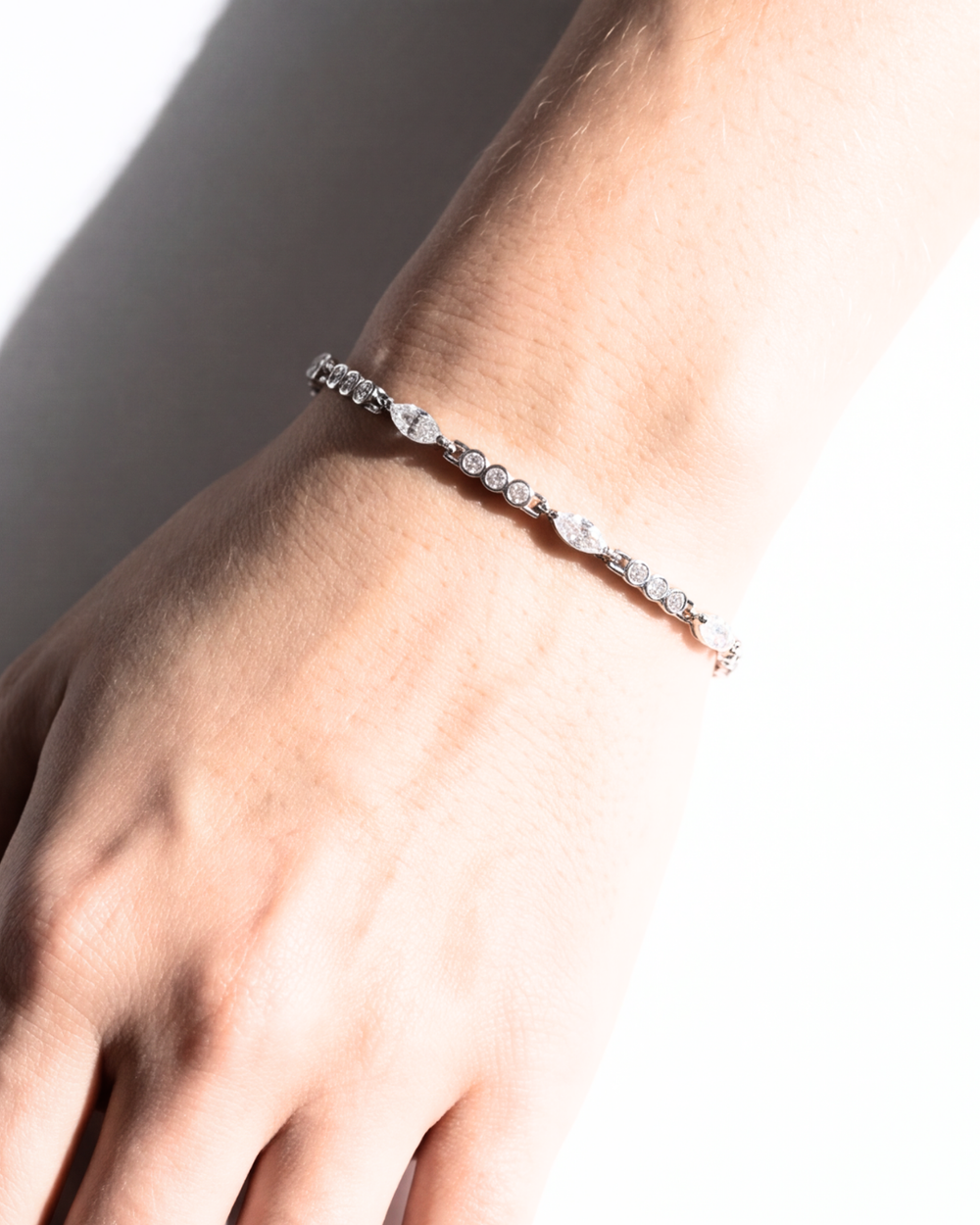 Celeste Pear Stone Bracelet