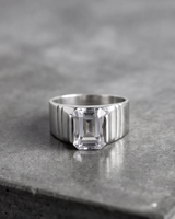 Eklavya Titan Solitaire Signet Ring — catalog image 2