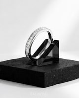 Eklavya Luminaire Baguette Eternity Ring — catalog image 2