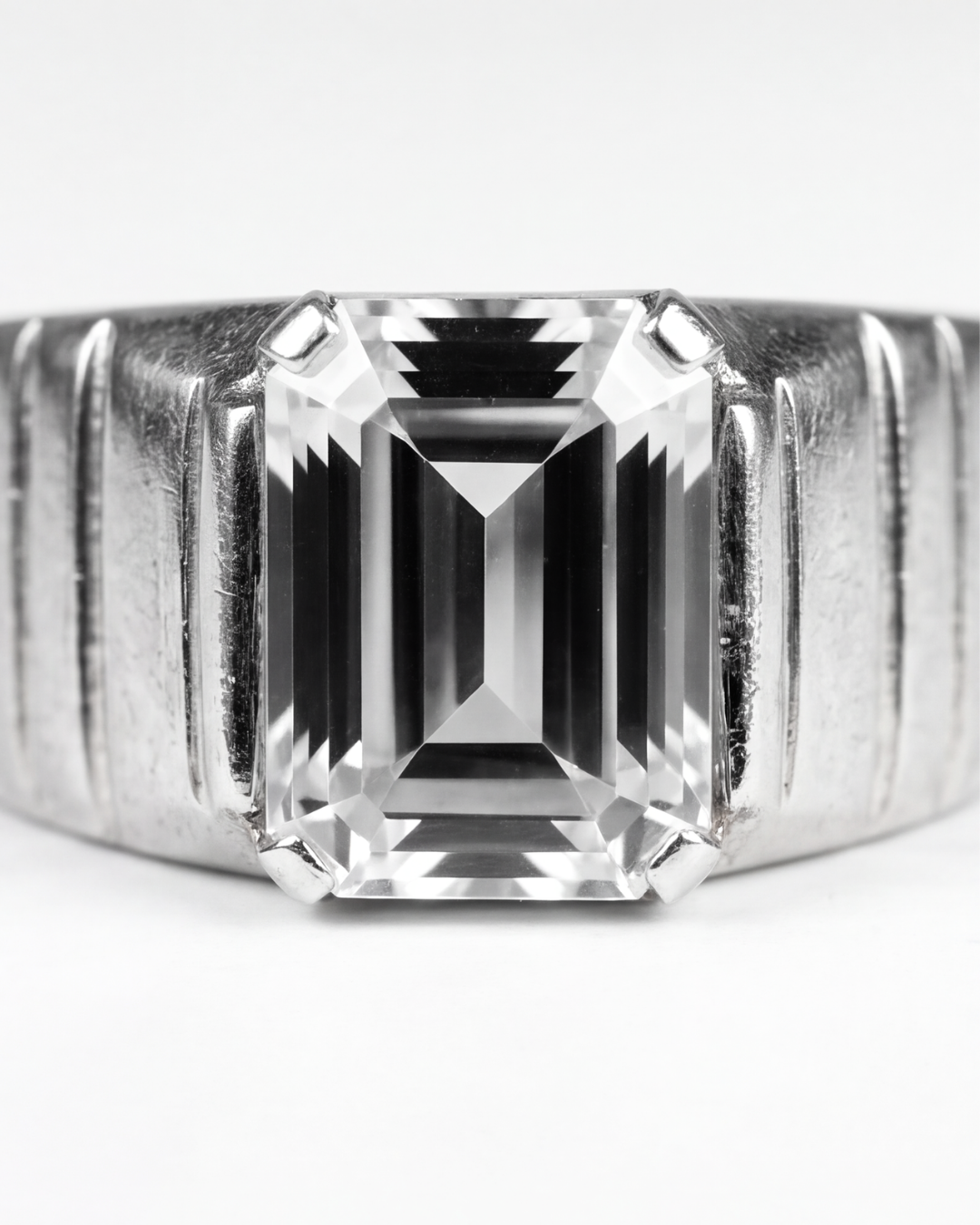 Titan Solitaire Signet Ring