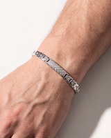 Eklavya Men's Stone Grid Link Bracelet — catalog image 3