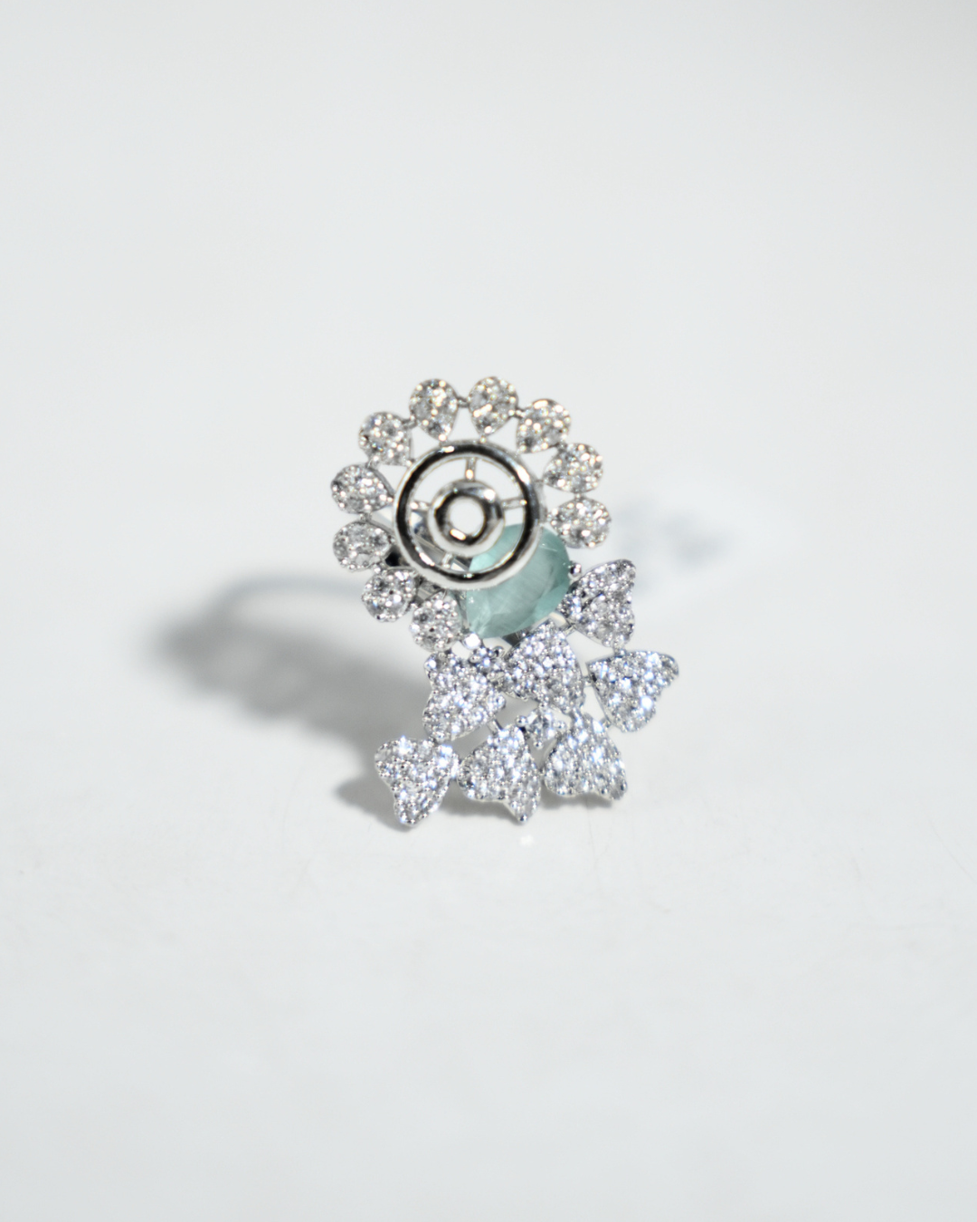 Floral Halo Ring [1-of-1]