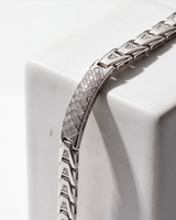 Eklavya Men's Stone Grid Link Bracelet — catalog image 4
