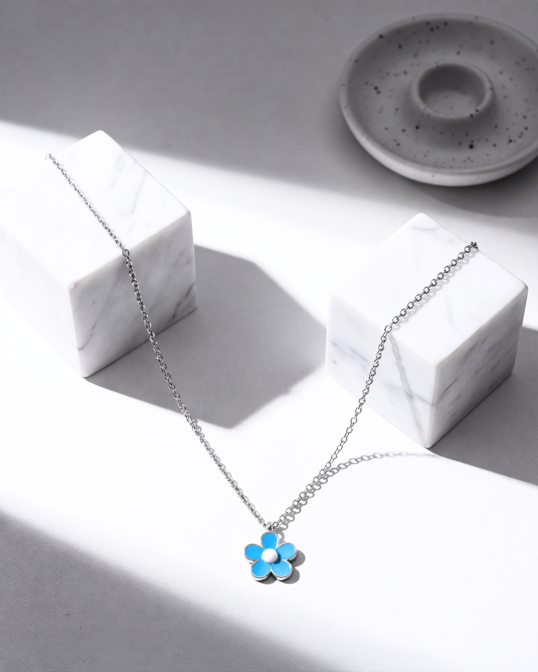 The Azure Bloom Pendant