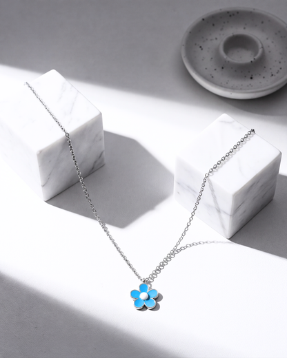 The Azure Bloom Pendant