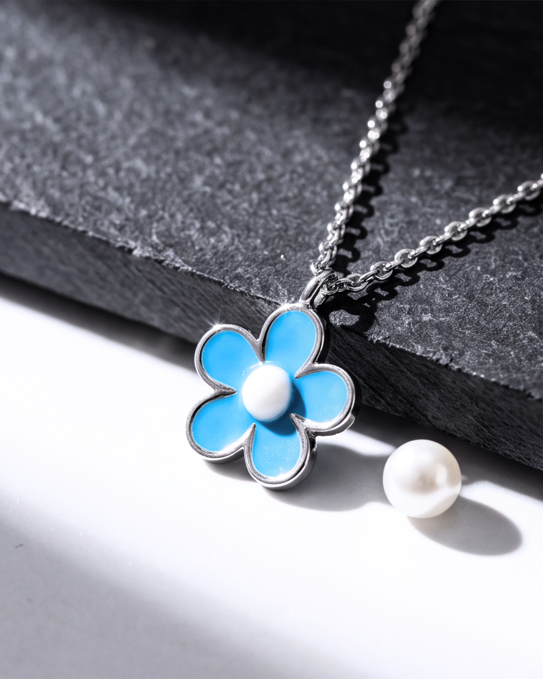 The Azure Bloom Pendant