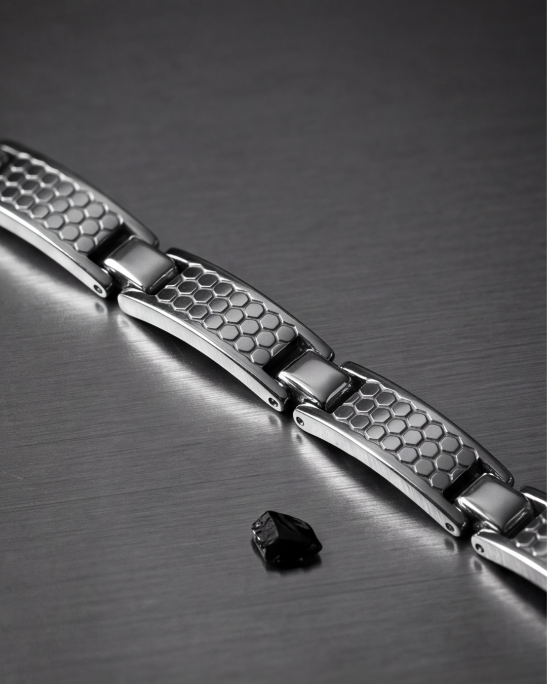 Eklavya Men's Honeycomb HexaLink Bracelet — catalog image 5